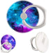 3 Pack/Purple Blue Galaxy Cell Phone Ring Holder 360 Degree Finger Ring Stand for Smartphone Tablet...