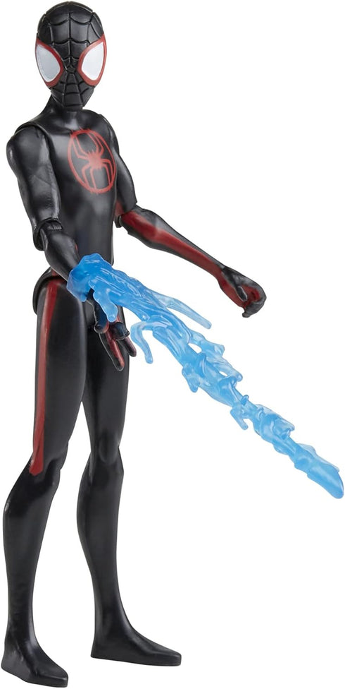 Marvel Spider-Man Across The Spider-Verse Miles Morales, 6-Inch-Scale Action Figure with Web Accessory, Toys for Kids Ages 4 and Up...