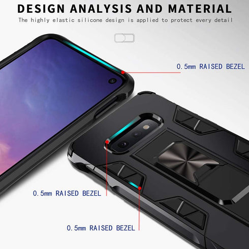 for Samsung Galaxy Note 8 Case Military Grade Built-in Kickstand with Stand Holder Armor Heavy Duty Shockproof Cover Protective for Samsung Galaxy...