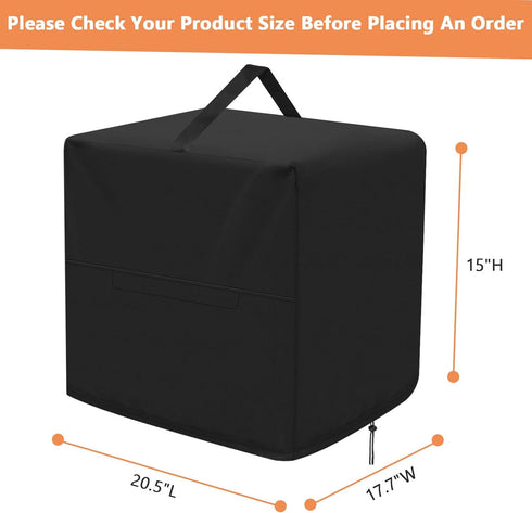 Meat Slicer Cover Compatible with BESWOOD Meat Slicer/VEVOR Meat Slicer,Fit for 8"/10"/12" Meat Slicer Machine for Home/Commercial-20"Lx17"Wx15"H...