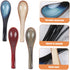 4pcs Japanese Spoon Coffee Decor Silverware Spoons Japandi Decor Dessert Spoons Oatmeal Spoons Condiments Spoon Creative Porridge Spoons Porridge ...