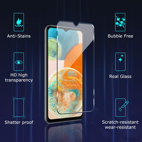 2 PACK Samsung Galaxy A23 5G / Galaxy A23 5G UW Screen Protector Glass, Premium 9H Hardness Anti-Scratch Bubble Free Tempered Glass Screen Protect...