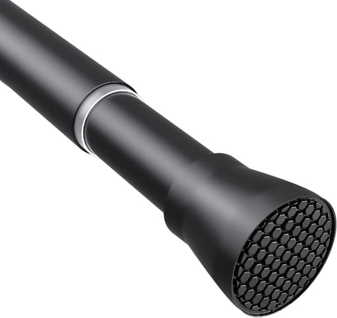 Tension Curtain Rod Spring Curtain Rod Adjustable Tension Rod 1pcs Adjustable Spring Curtain Rod, Tension Rods for Windows 28 to 48 Inch, Non Slip...