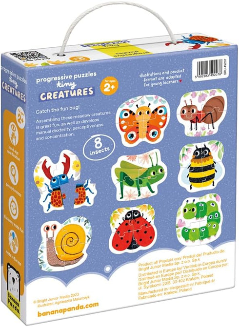 Progressive Puzzles Tiny Creatures 2+ Toddler Puzzle...
