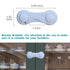 Cabinet Door Locks for Baby Proof and Child Safety, 4 Pack Cabinet Locks with Adhesive for Drawer Cupboards Fridge Closet and Pantry, Childproof D...