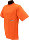 Radians ST11-N Non-Rated Short Sleeve Safety T-Shirt with Moisture Wicking Mesh, Medium, Orange...
