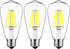 12V Edison Bulb 6W E26 12V LED Bulb Daylight 6000K 60W Equivalent, AC/DC 12V 24V 36V Low Voltage LED Light Bulb for RV Camper Marine, Off Grid Cab...