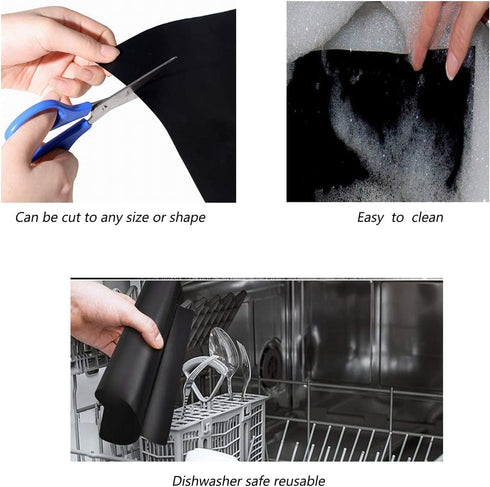 Heavy Duty Oven Liner? Teflon Liner BBQ Grill Mats for Toaster Ovens, Dishwasher Safe, Best Oven Mat for Bottom of Oven(1Pack,40 * 60cm)...