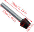 LQ Industrial 4pcs Rubber Head Carbon Steel Toggle Clamps M8x70mm Carbon Steel Toggle Clamp Screw Assembly with Rounded Spindle Tip...