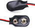 OLIREXD Two Layers 4 X 1.5V (6V) AA Battery Holder Case with 9V I Type Standard Snap Clip Connector Plastic Housing Batteries Cover Leads Wire (3 ...