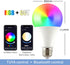 Smart Bluetooth and Wi-Fi LED Light Bulbs, Color Changing Bulb, E27 Base,10W (60W Equivalent) 900lm, Compatible with Alexa and Google Assistant, A...