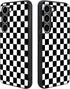 Tnarru Compatible with Samsung Galaxy S23+ Case Checkered Pattern Hard PC Back and Soft TPU Sides Scratchproof Shockproof Protective Case for Sams...
