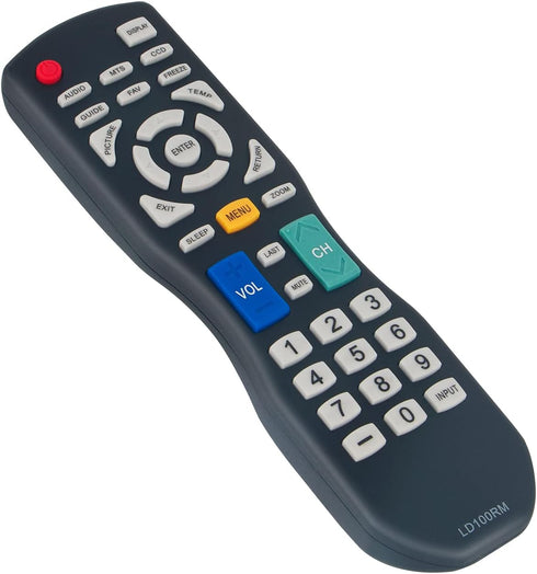 LD100RM Replace Remote Control fit for Apex Digital LED LCD TV LD3249 LD3288 LD3288M LD3288T LD4077 LD4088 LD4688 LD4688T LE3212 JE3708 LE3212D LE...