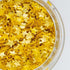 Gold Edible Star Shaped Glitter for Cakes - Fancy Edible Stars Cake Decorations in Metallic Gold for Cake Decorating, Toppings, Baking - Vegan Shi...