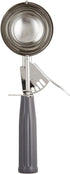 Winco ICD Stainless Steel Ice Cream Disher with Spring Release, Size 8, 4 oz Capacity, Gray...