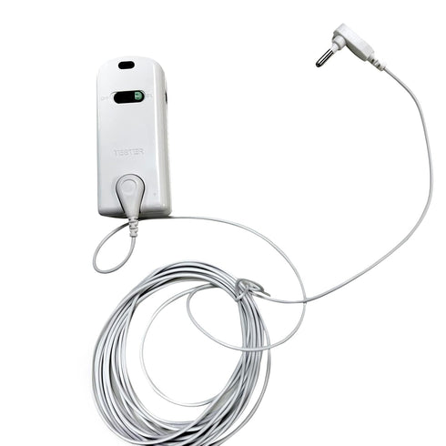 Grounding Continuity Tester, Grounding Tester with 15ft Grounding Cord, for Grounding Products, Sheets, Pads, Pillow Case, Wrist Bands, Mats, Blan...