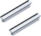 5-Inch Polished Chrome Square Cabinet Handle Chrome Drawer Knob Dresser Handle Drawer Button Square Cabinet Knob Locker TV Cabinet Handle 2-Pack (...