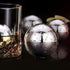 Whiskey Balls Reusable Stainless Steel Metal Ice Sphere Cubes Beverage Chilling Rocks Whiskey Stones for Red Wine, Bar Beer, Scotch, Vodka Drinks...