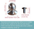 2 Pack Glass Teapot Replacement Knob Stovetop Tea Kettle Lid Knobs for Tea Cup Cover Button Olive Shape Handle Top Cap Water Cups Covers Top Bead ...