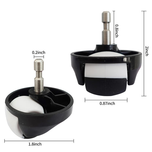 Replacement Roomba Front Wheel Caster Assembly for iRobot Roomba i7 i7+ Plus E5 E6 E7 500 600 700 800 900 Series Roomba Vacuum Replacement Parts,1...