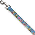 Buckle-Down Pet Leash - SpongeBob & Patrick Starfish Jellyfishing Scenes - 4 Feet Long - 1.5" Wide...