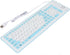 Heayzoki Roll Up Keyboard, Foldable Silicone Keyboard 103 Keys USB Wired Waterproof Mute Keyboard, Fadeless Foldable Keyboard for Pc Laptop Travel...