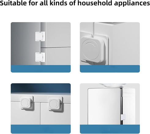 Multi Functional Drawer, Children's Safety Lock, Baby And Baby Anti Pinch Cabinet, Refrigerator Lock, Window Lock, Drawer Lock, No Punching Requir...