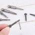 10pcs TA1.8-TA3.0 Triangle Screwdriver Bit 1/4" Hex Shank 2" Length Magnetic Tri-angle Screw Driver Power Tool...