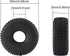 Super Soft Sticky 1.0 Wheel Tires Mud Stud Tires 68 * 25mm for TRX4M 1/18 1/24 RC Crawler Axial SCX24 FMS FCX24 RC Car Upgrade, Comes with Double ...