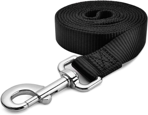 Pet Dog Training Leash Strong Durable Nylon Lead, Traction Rope, 5 Feet Long for Puppy Kitty Rabbit Training or Walk 3 Pack Set...