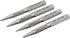 C&T 4-Piece Nail and Punch Set, 1/32, 1/16, 3/32, 1/8Inch, Nail Setter Punch & Center Punch Set, Professional woodworking and carpentry tool kit...