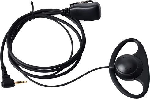 UAYESOK 2.5mm Walkie Talkie Earpiece with Mic PTT, 1 pin D Shape Headset for Motorola Talkabout T200 T200TP T260 T402 T460 T465 T600 T800 T6500 MR...