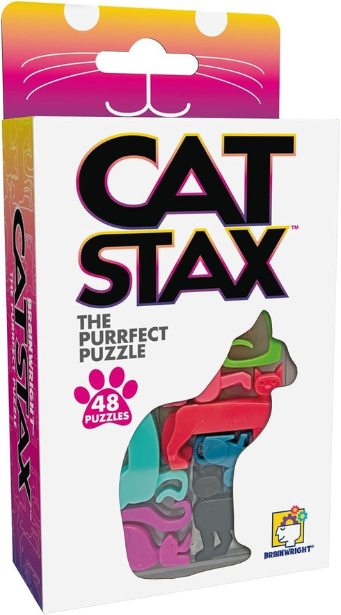 Brainwright - Cat Stax - The Purrfect Puzzle - 48 Pieces...