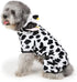 Warm pet Clothes Dog Milk Cow Sweater Hoodie cat Halloween Costume pet Milk Cow Costume Dog Outfit cat Christmas Outfit Decorative Pet Costume Dog...
