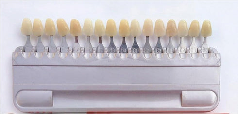 Dental Equipment Teeth Whitening Porcelain Classic 16-Color Guide Model Shade Guide 1PCS...