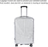 PATIKIL Universal Luggage Protector with Fastener 20 Inch, 2 Pack Portable Clear PVC Antistatic Waterproof Dust Cover for Suitcase, Transparent...