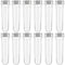 12 Pcs Plastic Test Tubes 45 ml Science Party Test Tubes for Scientific Experiments,Party Decoration,Candy,Bath Salt,Dice Display...