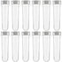 12 Pcs Plastic Test Tubes 45 ml Science Party Test Tubes for Scientific Experiments,Party Decoration,Candy,Bath Salt,Dice Display...