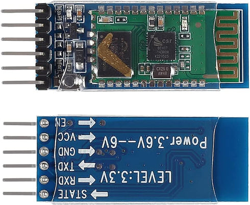 4PCS Bluetooth Module BT Modules 6 Pin Wireless RF Transceiver Long Range Bluetooth Transceiver for Arduino (HC-05)...