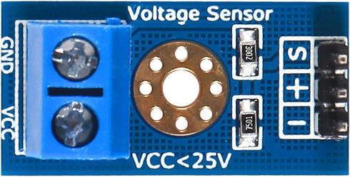 3Pcs Voltage Sensor DC 0~25V Voltage Detection Module (0~25V Voltage Sensor)...