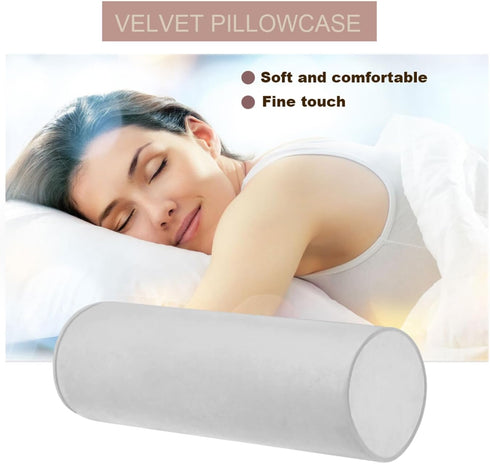 Memory Foam 16x6 Neck Pillows for Sleeping, Neck Pain Relief, Side Back Stomach Sleeper, Car or Office Chair Sofa,Support Cervical Pillow with Sof...