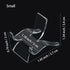 24 PCS Rock Display Stand Rock Holder ( Small ), Crystal Stand Crystal Holder Small Easels for Display Minerals Rocks Crystals Geodes, or Other It...