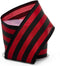 2 1/2" X 10 Yards Black/Red Carnival Stripe Wired Ribbon Halloween...