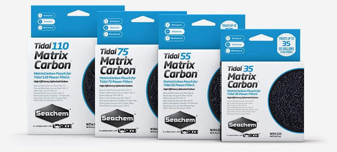 Seachem Laboratories 6509 140 mL 55 Matrix Carbon Tidal Filter...