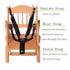 Seat Belt by AT,5/3/2 Point Adjustable for Baby Kid Safe Strap for Stroller High Chair (Include Shoulder Pads & Guarding Pad)...