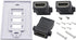 zdyCGTime 3-Port HDMI 2.0 Decorative Wall Plate - HDMI, Component, Composite Audio Video Wall Outlet Mount Panel, Supports 4K 60Hz, Perfect for Pr...