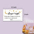 Giftideaworkshop 50 Pcs Diaper Raffle Tickets for Girl or Boy Baby Shower Invitations,Baby Shower Game, Bring a Pack of Diapers to Win Favors...