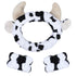 Plush Wash Face Headband Cow Print Spa Wrist Band Cuffs Hair Scrunchy Women Girls Facial Makeup Skincare Bath Head Wrap Kids Costume Party Supply ...
