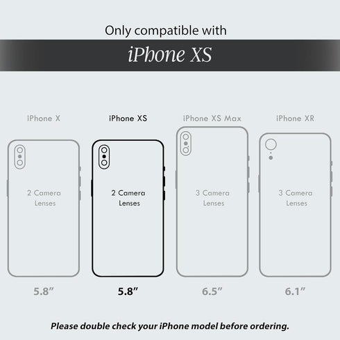 Cocomii - Rectangle Case Compatible with iPhone Xs/X - Natural Marble, Timeless Pattern, Glossy, Women Girls Men, Protective Phone Case for iPhone...