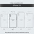 Cocomii - Rectangle Case Compatible with iPhone Xs/X - Natural Marble, Timeless Pattern, Glossy, Women Girls Men, Protective Phone Case for iPhone...